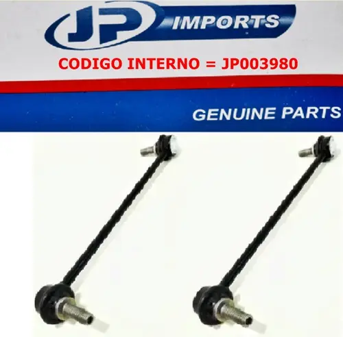 BIELETA BARRA ESTABILIZADORA DIANTEIRA LD + LE JOGO COM 02 RENAULT MEGANE GRAND TOUR APOS 2006 531.2704 S3214 JP003980