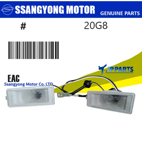 Lanterna Placa Traseira SsangYong Kyron Diesel