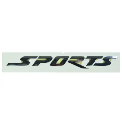 EMBLEMA "SPORTS" DA TAMPA TRASEIRO SSANGYONG ACTYON SPORT ATE 2011 7991007000 79910-07000 JP002439