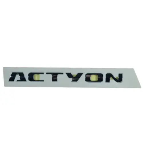 EMBLEMA "ACTYON" DA TAMPA TRASEIRO SSANGYONG ACTYON SPORTS ATE 2011 7992332000 79923-32000 JP002437