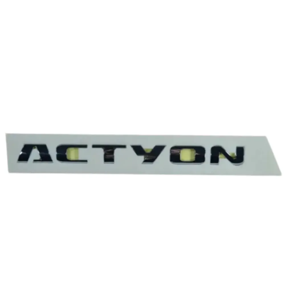 EMBLEMA "ACTYON" DA TAMPA TRASEIRO SSANGYONG ACTYON SPORTS ATE 2011 7992332000 79923-32000 JP002437