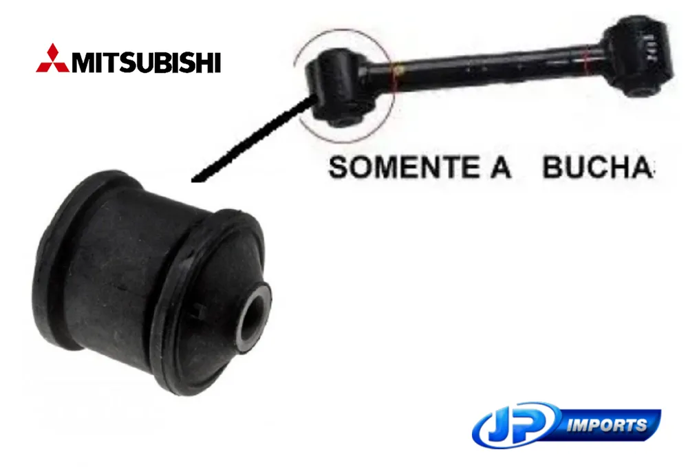 BUCHA BRACO TENSOR TRASEIRO MITSUBISHI PAJERO IO TR4 MR223792 MR-223.792 JP004508