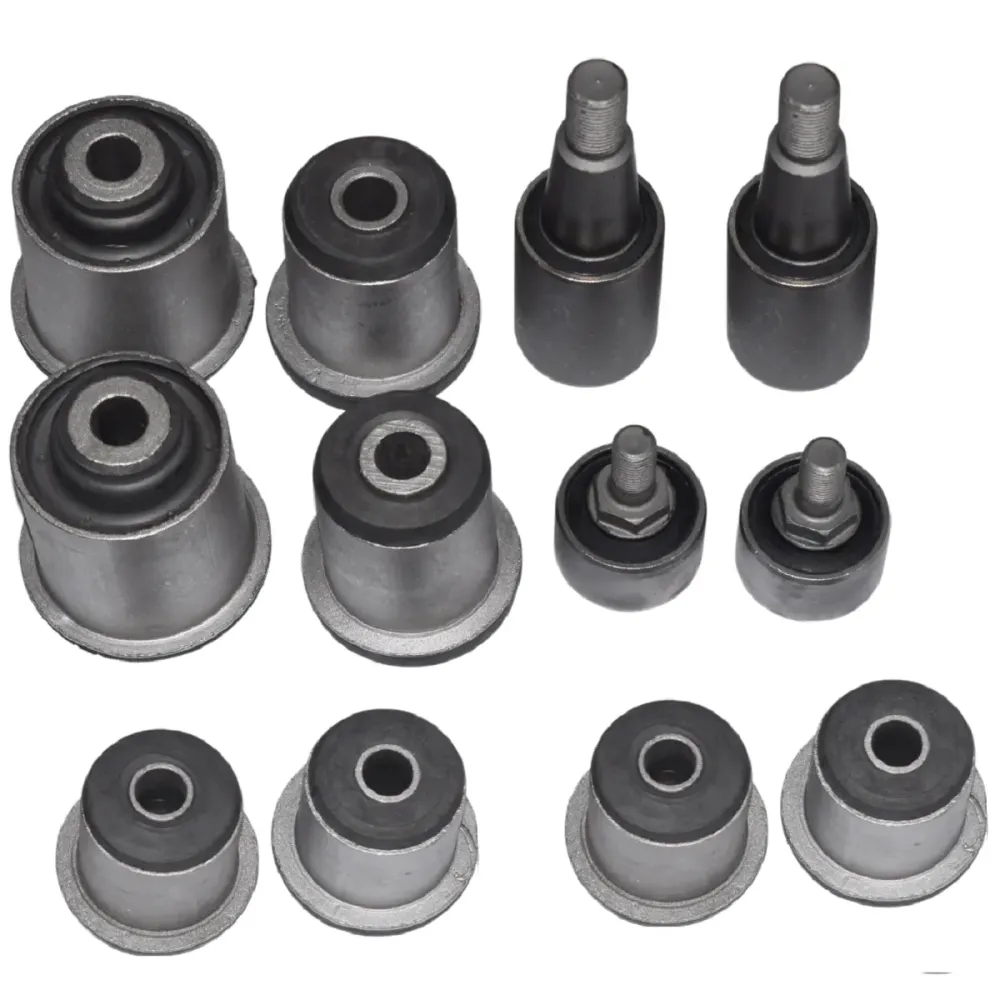 BUCHA BANDEJA PARA 04 BANDEJA INFERIOR E SUPERIOR COM 12 PECAS SSANGYONG ACTYON KYRON REXTON JP001119 JP001120 JP001121 JP004251 JP004252