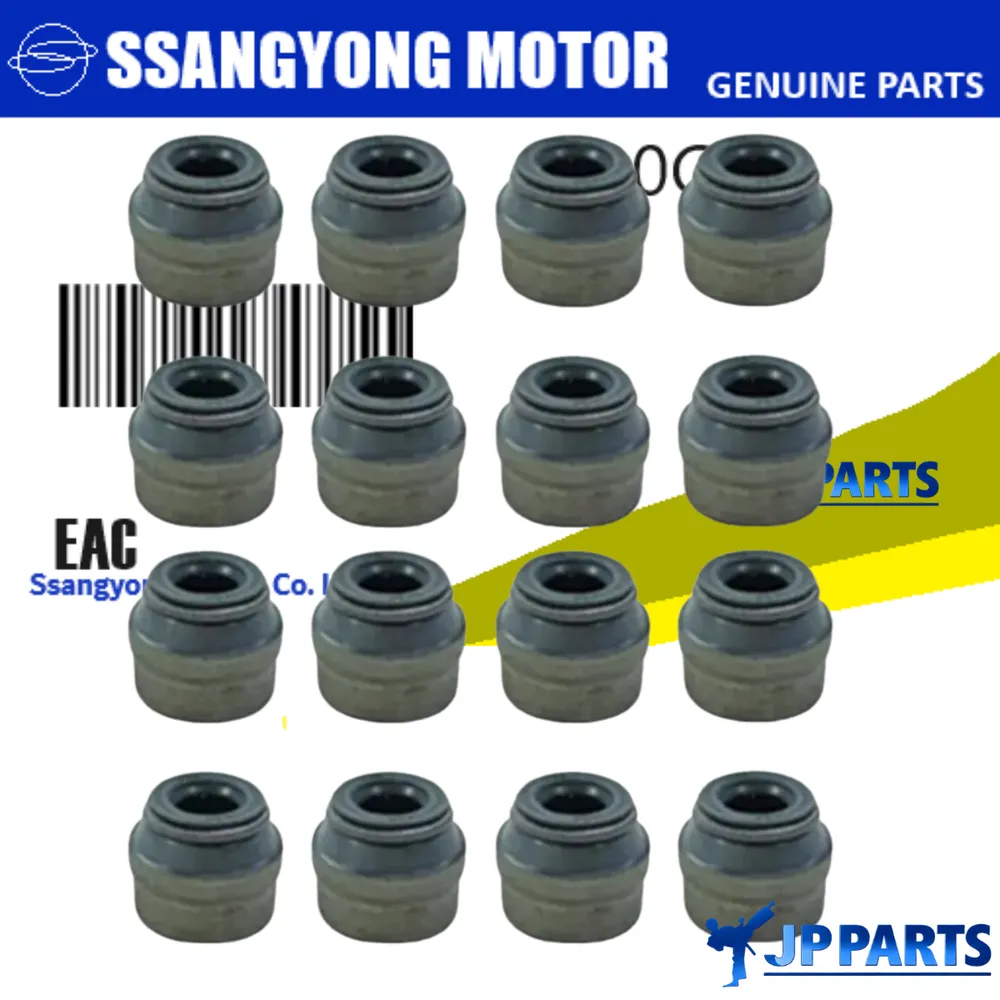 VEDANTE VALVULA JOGO COM 16 PCS SSANGYONG ACTYON SUV 2.3 GASOLINA