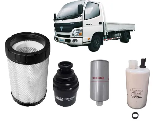 KIT FILTRO FOTON AUMARK 3.5 AK CUMMINS 2.8 APOS 2012 JP001693 JP003237 JP003453 JP004003