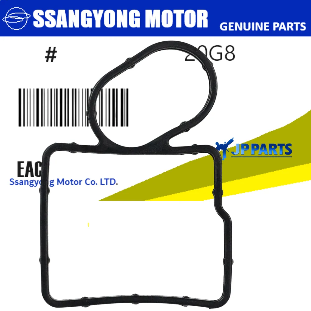 JUNTA LATERAL SUPORTE FILTRO LUBRIFICANTE SSANGYONG ACTYON NEW SPORT APOS 2012 KORANDO APOS 2010