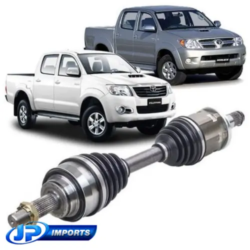 SEMI-EIXO DIANTEIRO COMPLETO TOYOTA TOYOTA HILUX 2.5 3.0 PITBULL DE 2005 A 2015 JP000391