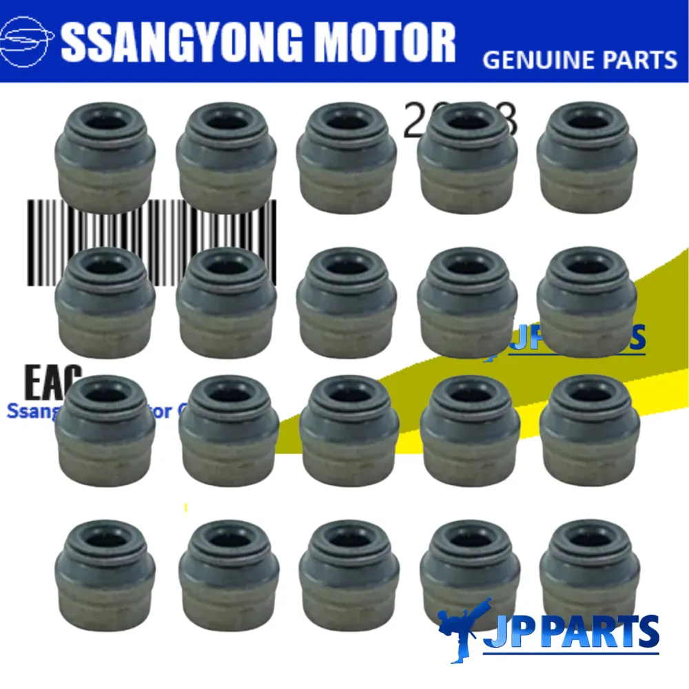 VEDANTE VALVULA JOGO COM 20 PCS SSANGYONG KYRON 2.7 REXTON 2.7 DIESEL