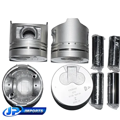 PISTAO COM FURO LUBRIFICACAO STD MITSUBISHI L200 8V Motor 4D56T ATE 2002 HYUNDAI HR APOS 2004 KIA BONGO APOS 2004 MD304847 JP004599