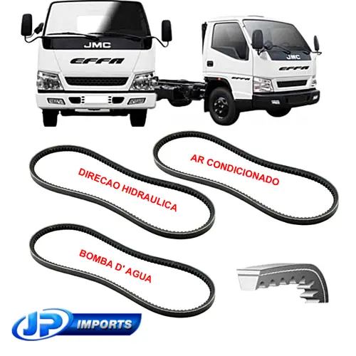 KIT CORREIA EXTERNA EFFA JMC N601 N900 500380 500359 500389 JP002221 JP004609 JP004610