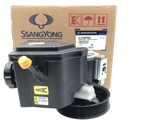 BOMBA DIRECAO HIDRAULICA SSANGYONG ACTYON NEW SPORT APOS 2012 6714600580 6714603180 6714603280 67146-00580 67146-03180 67146-03280 JP003553