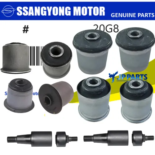 Bucha Bandeja para 04 Bandeja Inferior e Superior com 12 Peças SsangYong Actyon SUV Actyon Sport Actyon New Sport Kyron Rexton