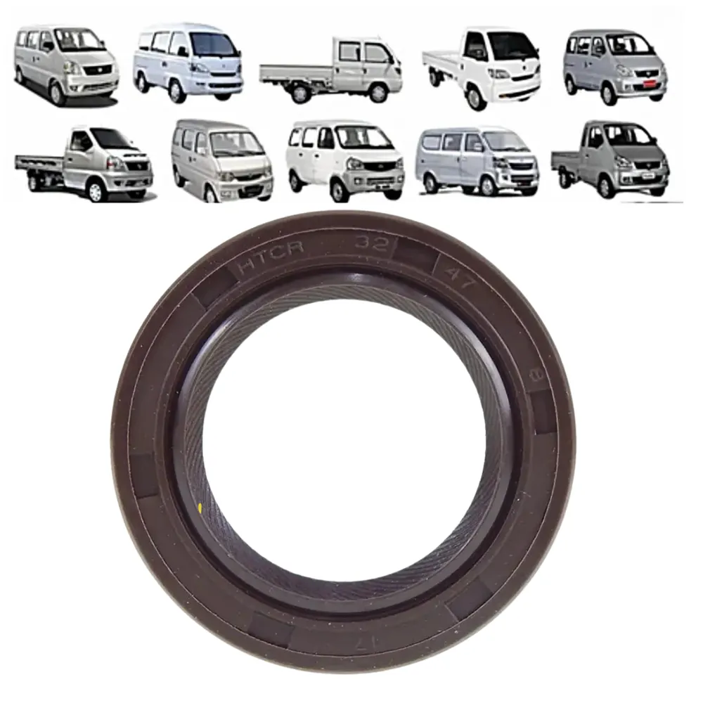 RETENTOR DA BOMBA OLEO OU COMANDO DE VALVULA EFFA VAN PICK-UP CN AUTO TOWNER VAN PICK-UP CHANA MOTOR F10A