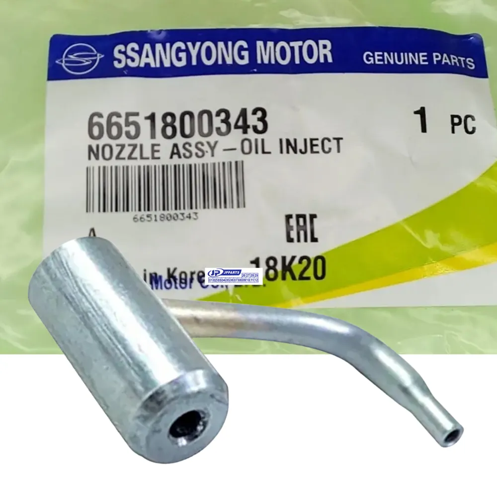JET COOLER 12MM OPCIONAL ( INJETOR OLEO MOTOR ) SSANGYONG ACTYON SUV ACTYON SPORT KYRON REXTON DIESEL