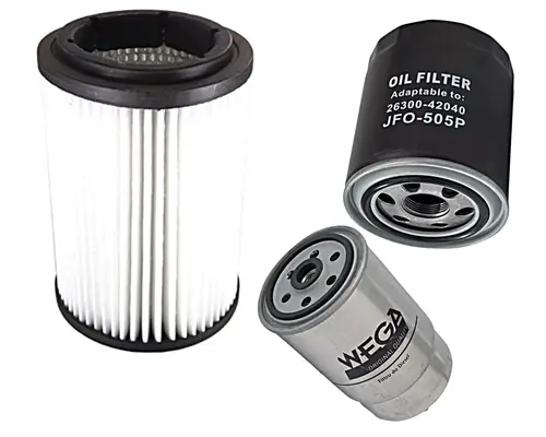 KIT FILTRO KIA BONGO K2500 2.5L 2014 A 2015 JP000436 JP001948 JP002284