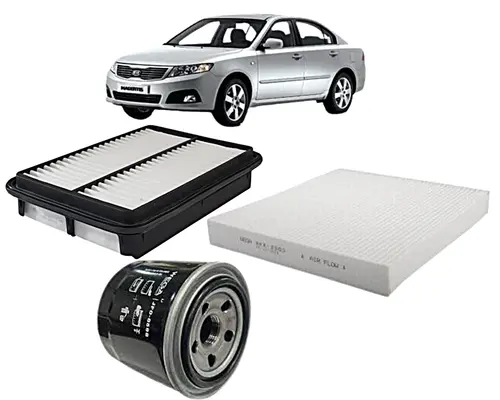 KIT FILTRO KIA MAGENTIS 2.0 16V GASOLINA 2006 A 2008 JP000639 JP000960 JP003224
