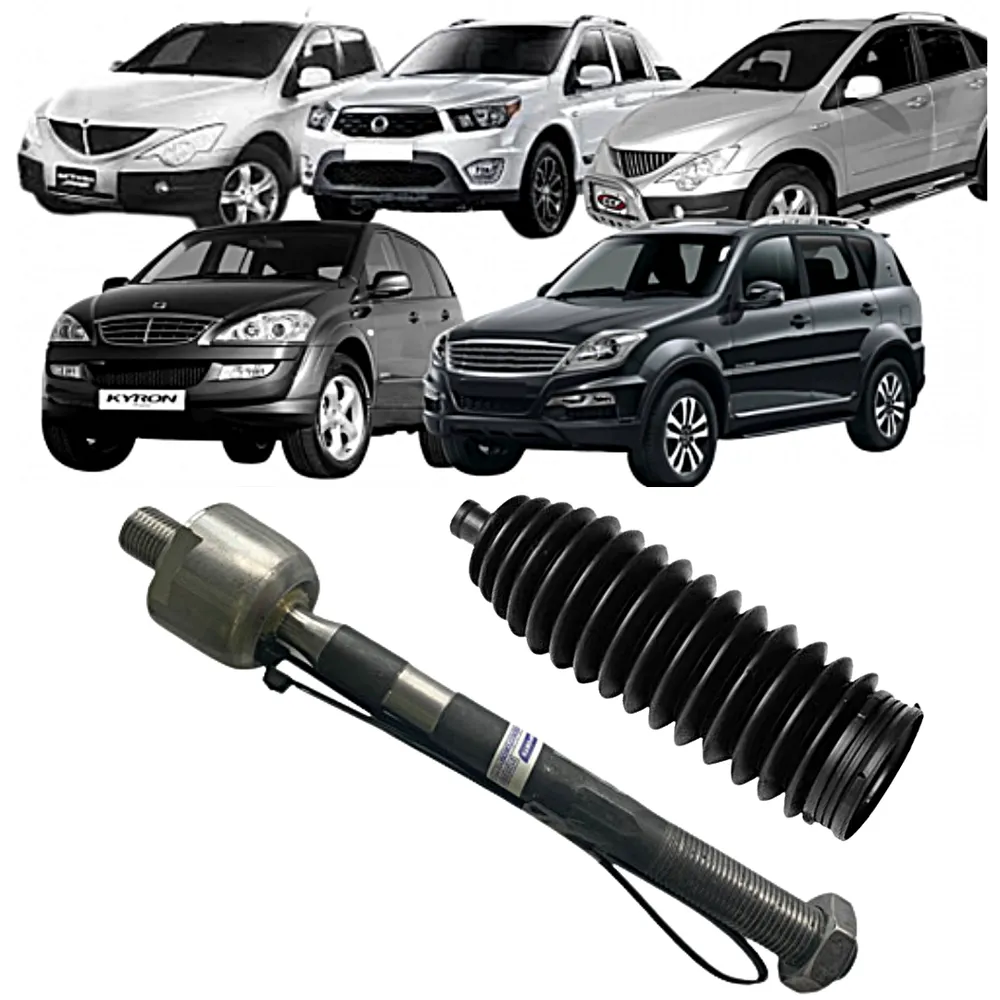 COIFA + BARRA AXIAL DE DIRECAO SSANGYONG ACTYON KYRON REXTON JP000065 JP003765