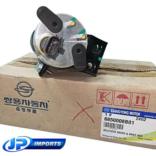 FILTRO SECADOR AR CONDICIONADO PLUG OVAL 3 PINOS SSANGYONG REXTON 2.7 6850008B01 68500-08B01 JP001326