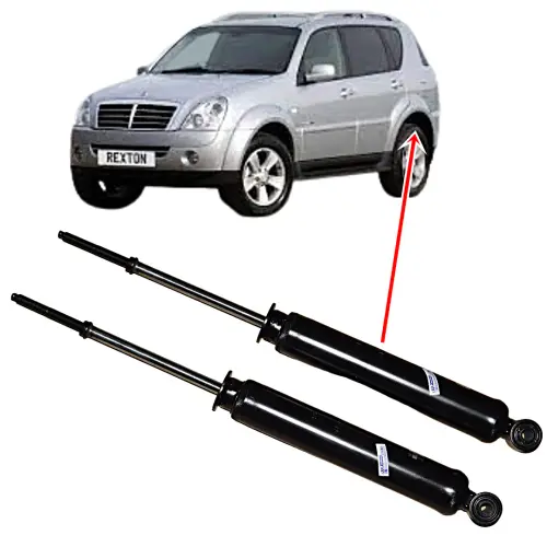AMORTECEDOR TRASEIRO SSANGYONG REXTON XVT MODELO COM BANDEJA NA TRASEIRA 1513260098 15132-60098 JP000393