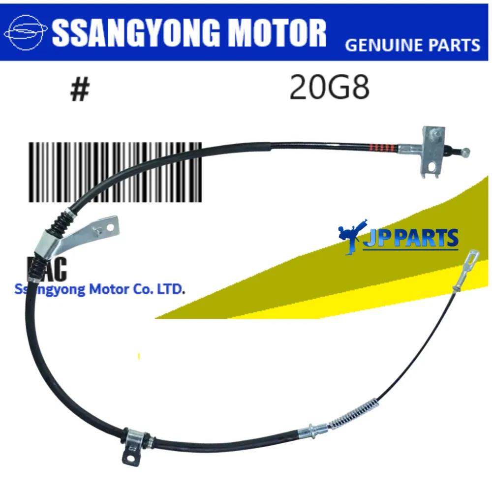 CABO FREIO MAO TRASEIRO ESQUERDO ( LE ) SSANGYONG REXTON 2.7 DIESEL