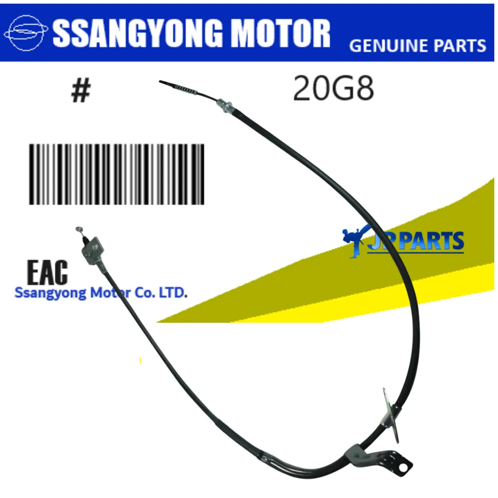 CABO FREIO MAO TRASEIRO ESQUERDO (LE) SSANGYONG KORANDO 2.0 DIESEL APOS 2010