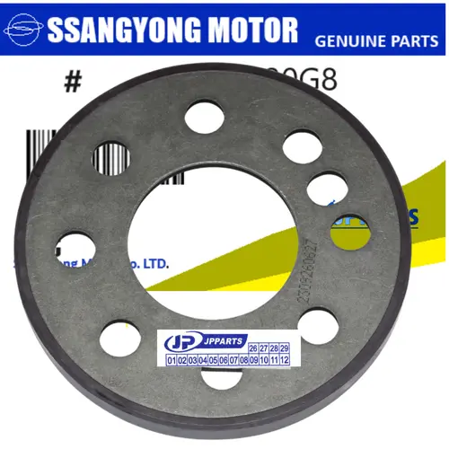 Polia Roda Fonica Retentor Traseiro do Motor SsangYong Actyon New Sport 2.0 Korando 2.0 Diesel