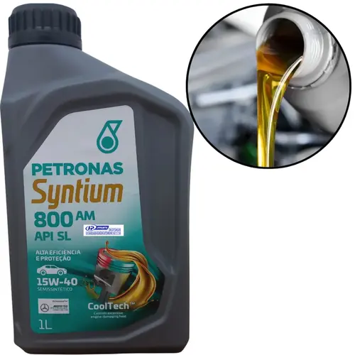 OLEO MOTOR SEMI-SINTETICO PETRONAS 15W40 API SL SYNTIUM 800AM SSANGYONG MAHINDRA LAND ROVER EFFA JP004703