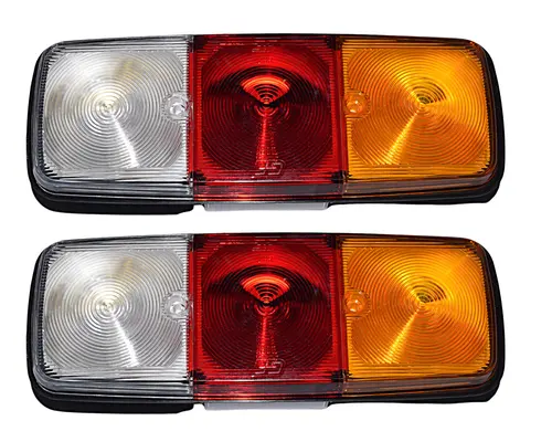 LANTERNA TRASEIRA ( JOGO ) OPCIONAL MAHINDRA PICK-UP CABINE SIMPLES CHASSI JP004721