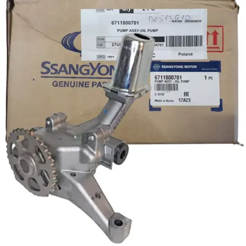BOMBA OLEO MOTOR SSANGYONG ACTYON NEW SPORT 2.0 DIESEL APOS 2012 6711800401 6711800701 67118-00401 67118-00701 JP002913