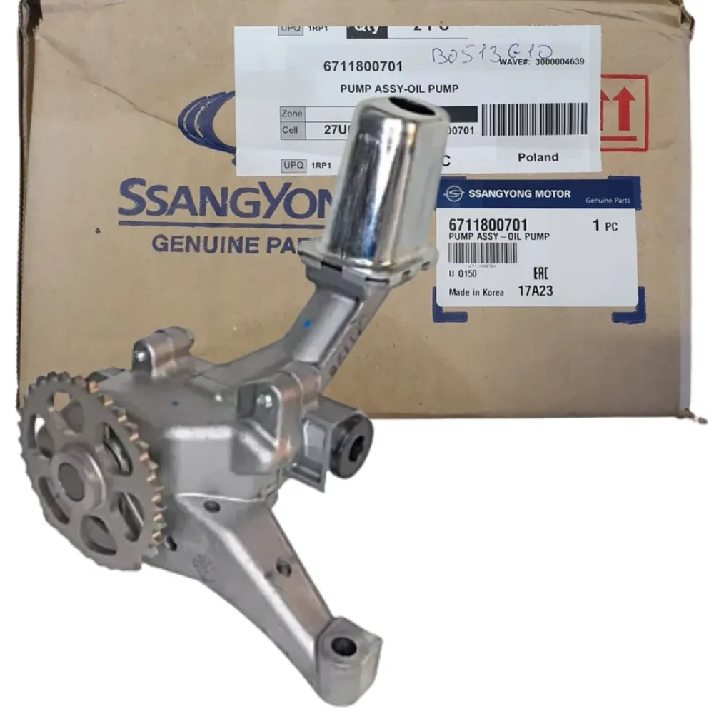 BOMBA OLEO MOTOR SSANGYONG ACTYON NEW SPORT 2.0 DIESEL APOS 2012 6711800401 6711800701 67118-00401 67118-00701 JP002913