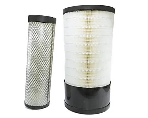KIT FILTRO AR EXTERNO + INTERNO XCMG ESCAVADEIRA XE215BR XE225BR 800155718 800155719 JP004218