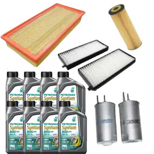 KIT FILTRO + OLEO MOTOR SSANGYONG REXTON 2.7 DIESEL