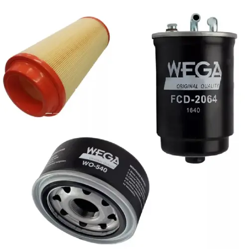 KIT FILTRO GM BLAZER 2.8 S10 28 MWM TURBO DIESEL 2002 A 2005 JP002118 JP002477 JP002534