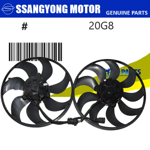 Conjunto Hélice com Motor do Eletroventilador SsangYong Korando 2.0 Diesel Após 2010 - Semi-Novo