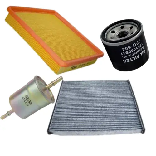KIT FILTRO LIFAN X60 1.8 16V APOS 2018 JP001269 JP002251 JP002392 JP004306
