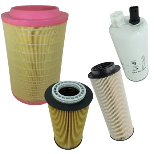 KIT FILTRO PARA REVISAO DAF CF85 NEW CF NEW XF XF105 JP004845 JP004846 JP004847 JP004848
