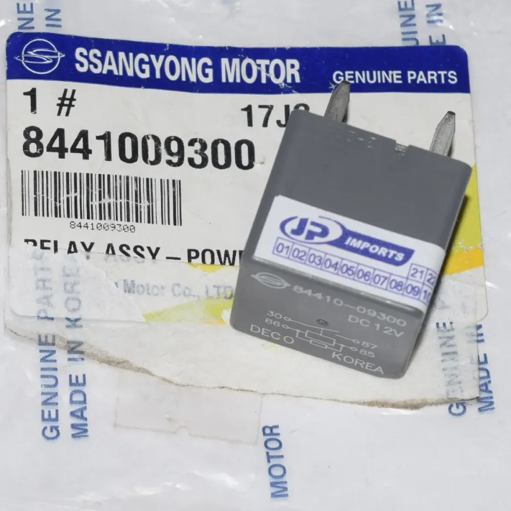 RELE MOTOR PARTIDA SSANGYONG ACTYON KYRON 8441009300 84410-09300 JP004860