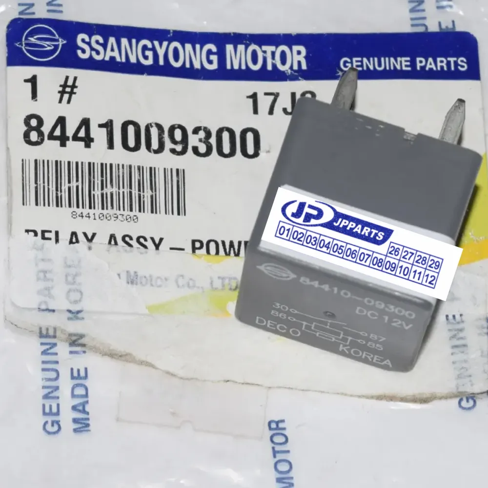 RELE MOTOR PARTIDA SSANGYONG ACTYON SUV 2.0 ACTYON SUV 2.3 ACTYON SPORT 2.0 ACTYON NEW SPORT 2.0 KYRON 2.0 KYRON 2.7