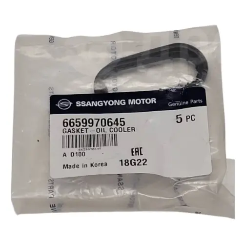 JUNTA RADIADOR DE OLEO ( ORING ) SSANGYONG ACTYON KYRON REXTON 6659970645 66599-70645 JP004884