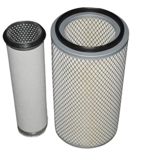 KIT FILTRO AR EXTERNO + INTERNO XCMG PA CARREGADEIRA LW180KV 860134058 860142233 JP004893