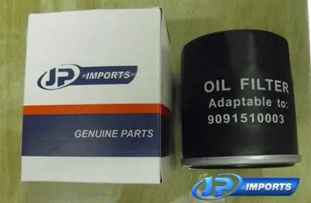 FILTRO OLEO TOYOTA COROLLA, CAMYRI TODOS - JP-9091510003