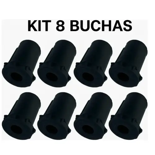 BUCHA FEIXE MOLA TRASEIRO ( JUMELO ) JOGO COM 08 EFFA PICK-UP PLUTUS JP001099