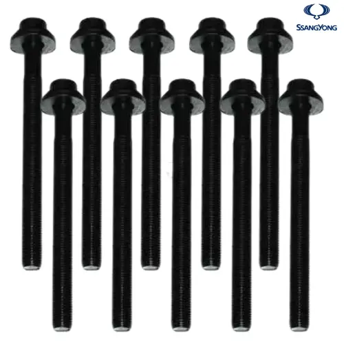 PARAFUSO CABECOTE ( JOGO COM 10 PÇS ) SSANGYONG ACTYON NEW SPORT KORANDO 2.0 DIESEL 6719900412 6719900612 67199-00412 67199-00612 JP003919