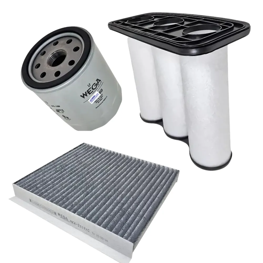 KIT FILTRO AR + FILTRO CABINE + FILTRO LUBRIFICANTE GWM HAVAL H6 1.5T HIBRIDO APOS 2023