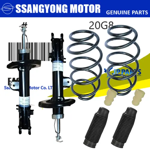 AMORTECEDOR DIANTEIRO JOGO + BATENTE JOGO + MOLA JOGO SSANGYONG KORANDO APOS 2010
