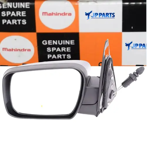 ESPELHO RETORVISOR MANUAL ESQUERDO ( LE ) MAHINDRA PICK-UP 2.2 PICK-UP 2.6 SUV 2.2 SUV 2.6 DIESEL - SOB ENCOMENDA 5 DIAS UTEIS