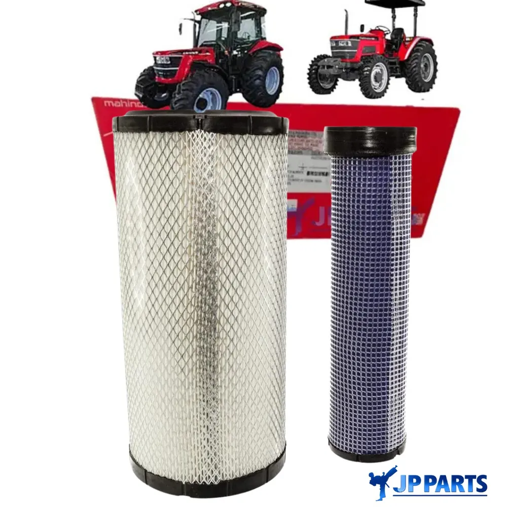 KIT FILTRO AR MAHINDRA TRATOR 6060 6075 7000 8000 9200