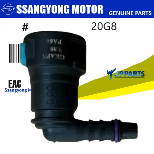 Plug Conector Engate Rápido 90 Graus Filtro de Combustível SsangYong Actyon SUV Actyon Sport Kyron Rexton Diesel