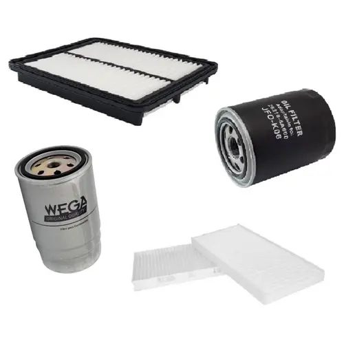KIT FILTRO KIA SORENTO 2.5 CRDI DIESEL ANO 2006 JP000750 JP000984 JP000959 JP001588