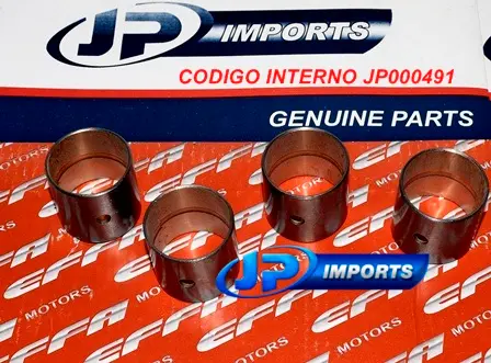 BUCHA BIELA MOTOR ( JOGO COM 04 PECAS ) EFFA CAMINHAO JMC N601 N900 JP000491